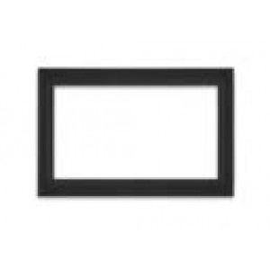 Textured Satin Black 4 Sided Aluminum Trim