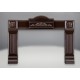 Porcelain Enamel Majolica Brown Cast Iron