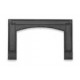 Arched Black Cast Iron Surround
