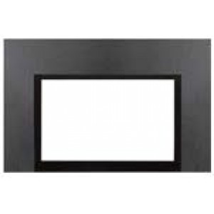 Powder Coated Gray Modern Plus Surround Panel - E33