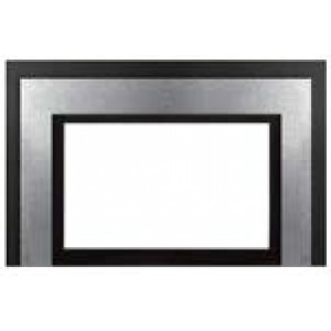 Brushed Nickel Boarderview Plus Surround Panel - E30