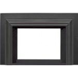 Powder Coated Black Extruded Plus Surround Panel - E33
