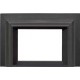Powder Coated Black Extruded Plus Surround Panel - E33