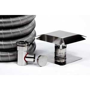 4" Stainless Steel Pre-Insulated Liner Kit 