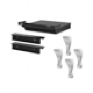 Brushed Nickel Plated Cast Iron Structural Leg Kit with Ash Drawer (2000)