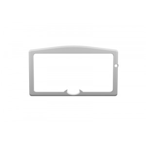 Brushed Nickel Cast Iron Door Overlay (2000) 