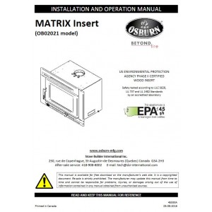 Matrix Wood Insert Manual