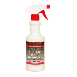 Gas Log Soot Remover - Log Bright