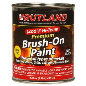 Premium 1400°F Hi-Temp Brush-On Paint
