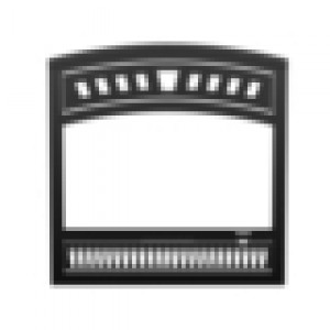 Black Modern Style Faceplate with Brushed Nickel Accent
