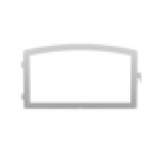 Brushed Nickel Door Overlay (Valcourt)