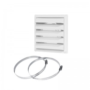5'O AIR INTAKE TERMINATION W/ CLAMPS