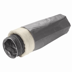 4" x 10' Insulated Flex Pipe for Fresh Air Intake Kit