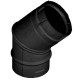 45° Elbow Black (4pvp)