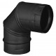 90° Elbow Black (4pvp)